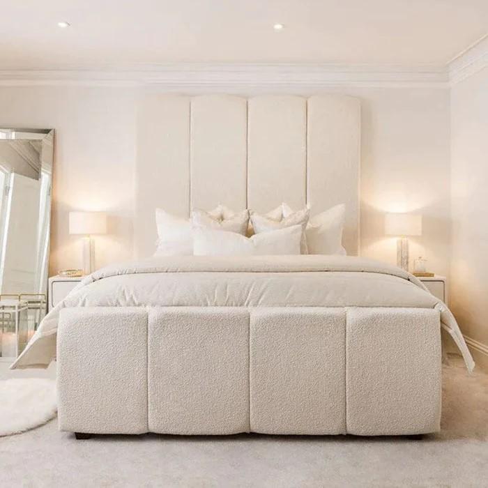 miiaa chelsea upholstered bed, view 1
